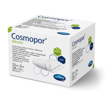 Hartmann Cosmopor Silicone steriilne plaaster 7,2cmx5cm N25