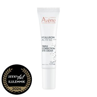 Avene Hyaluron Activ B3 крем для глаз с тройным эффектом 15 мл