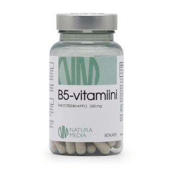 Natura Media B5 pantoteenhape 250mg N80