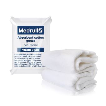 Medrull медицинская марл 5 m x 90 cm N1