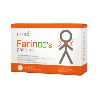 Silvanols Faringo's pastillid N18