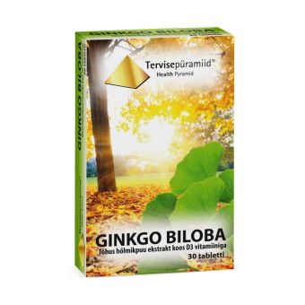 Tervisepüramiid Ginkgo Biloba N30