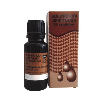 SOL. IODI SPIRITUOSA NAHALAHUS 50MG/ML 20 ml