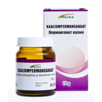 Paira kaaliumpermanganaat pulber 10 g