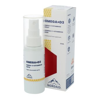 Nordaid Omega + D3 Sprei 30 ml