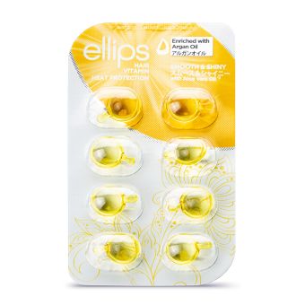 Ellips Smooth & Shiny pealemääritavad vitamiinid juuste kohevuse ja sileduse parandamiseks N8 1 ml