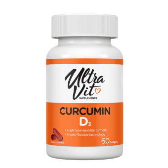 UltraVit Curcumin D3 pehmekapsel N60