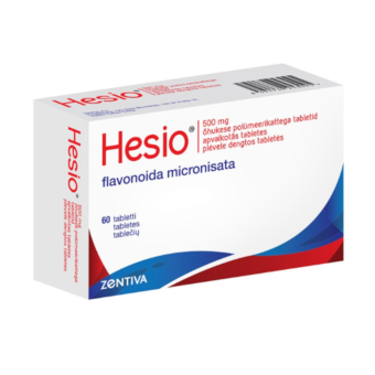 HESIO ÕHUKESE POLÜMEERKATTEGA TABLETID 450MG+50MG N60