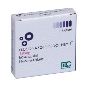 FLUCONAZOLE MEDOCHEMIE KÕVAKAPS 150MG N1