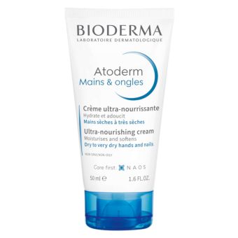 Bioderma Atoderm Mains & Ongles toitev kreem kuivadele kätele 50 ml