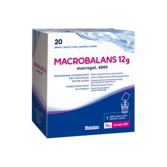 MacroBalans suukaudse lahuse pulber 12g N20