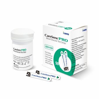 Caresens Pro тест-полоски для определения уровня сахара в крови для глюкометра N50