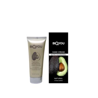 Bio2You Natural Nourishing Hand Cream with Avocado toitev kätekreem 75 ml