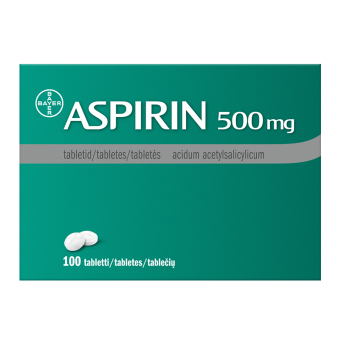 ASPIRIN TBL 500MG N100