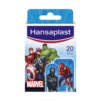 Hansaplast Marvel laste plaastrid 2 suurust N20