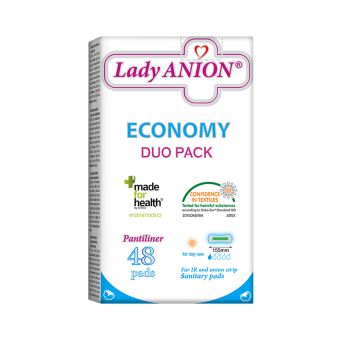 Lady Anion Duo Pack ежедневные прокладки с анионовой полоской, 48 шт 48 шт.