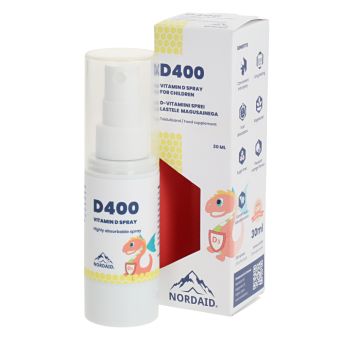 NordAid D400 пероральный спрей с D витамином с 3 лет 10MCG 30 мл