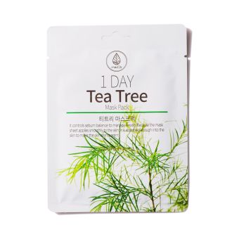 MedB Sheet mask with tea tree näomask 27 g