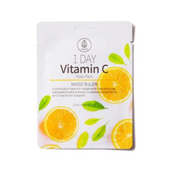 MedB Sheet mask with vitamin C näomask 27 g