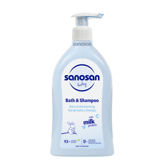 Sanosan Baby kehaseep ja šampoon 500 ml